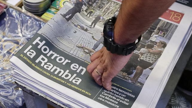Barcelona, golpeada por el terrorismo en imágenes