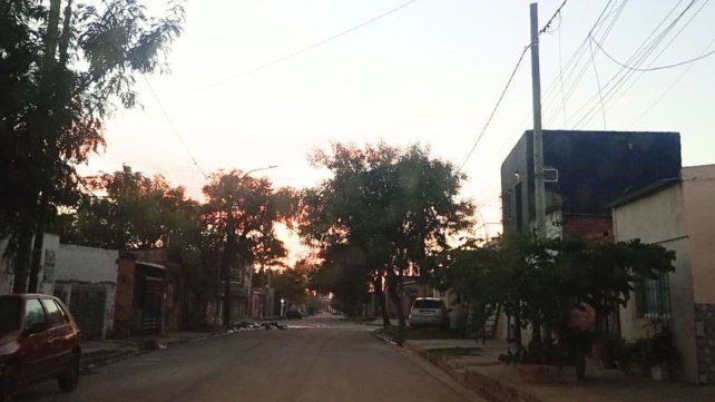 El lugar en donde se sucedieron los hechos en la tarde del martes