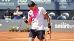 Coria se metió en los cuartos de final del Challenger de Buenos Aires