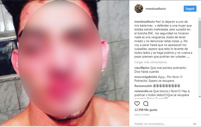 Quiso defender a una mujer maltrada y terminó desfigurado