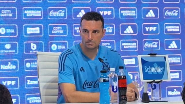 Lionel Scaloni habló de todo durante la conferencia de prensa que brindó este miércoles al mediodía.
