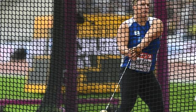 Dahlgren sufrió un imprevisto y se retiró sin marca