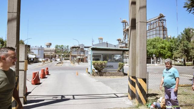 Los aceiteros hicieron un paro de cuatro días en Vicentin.