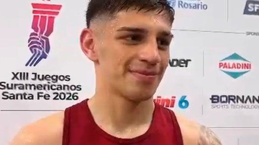 Santiago Celes ganó la medalla de plata en los Juegos Suramericanos