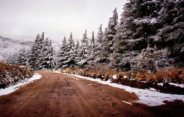Las sierras cordobesas mostraron un paisaje poco habitual.