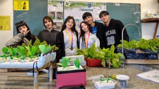De la escuela Vigil a la Feria Nacional de Ciencias con un proyecto de huerta sin tierra