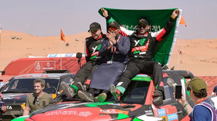 El saudí Yazeed Al-Rajhi hizo historia y se consagró campeón en autos del Rally Dakar