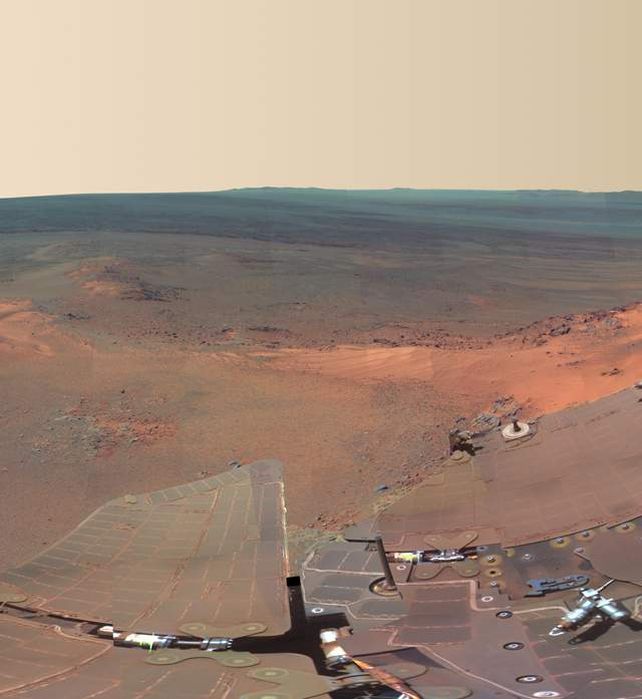 Las impactantes fotos de Marte que mostró la Nasa