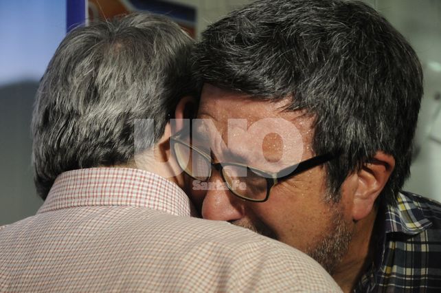 Gigliotti y su familia en la Subsecretaría de Niñez