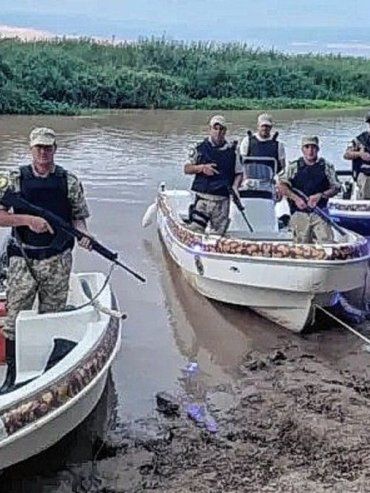Entre Ríos: 21 armas secuestradas y más de 600 kilos de pescado decomisados