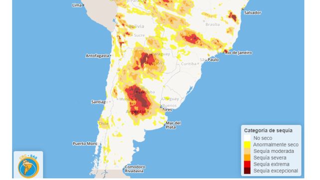 La sequía y los incendios afectan a gran parte del territorio nacional