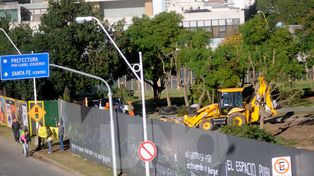 El intendente José Corral aseguró que el parque Alberdi va a quedar mejor