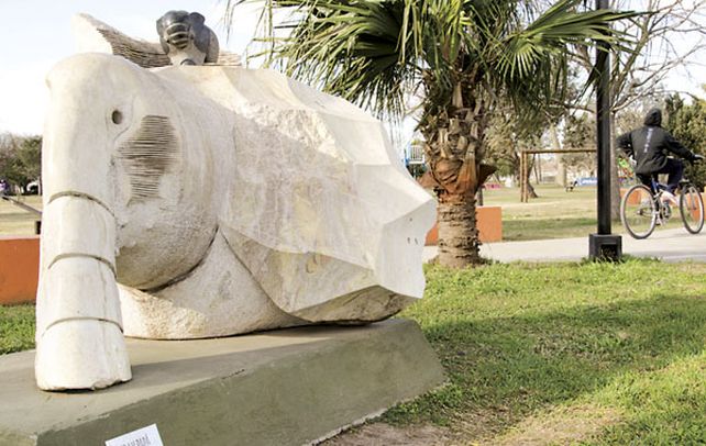 Museo urbano. Las obras luego de los simposios pasan a ser patrimonio local.