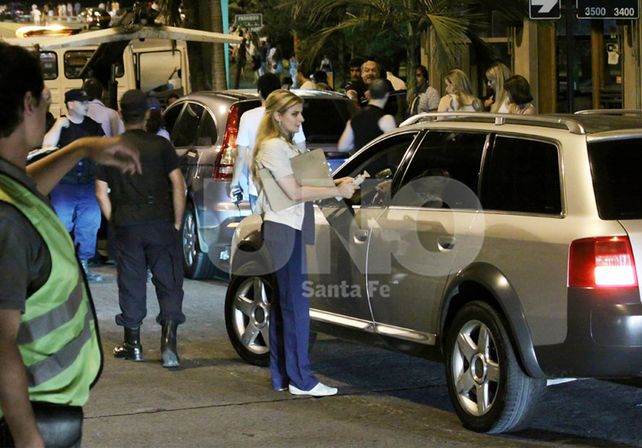 En la madrugada. En el inicio de 2016 hubo controles viales en distintos puntos de la ciudad.  Foto: prensa Municipalidad de Santa Fe
