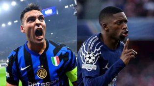 Lautaro Martínez y Ousmane Dembélé son los abanderados de los elencos que intentarán levantar la Champions League.