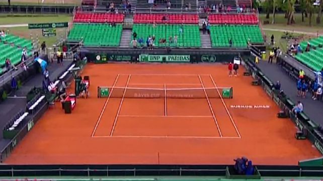 Copa Davis: Berlocq se impuso a Lorenzi tras cuatro horas y fracción y varias interrupciones