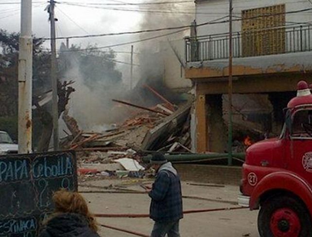 La explosión se registró en un depósito de garrafas de gas ubicado sobre la Ruta 3