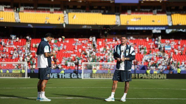 La cábala de Argentina antes de un partido