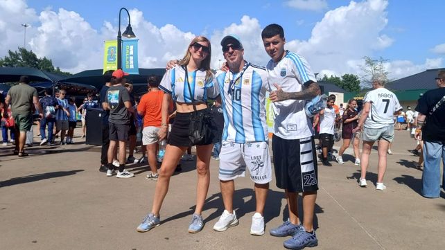 Las camisetas de Argentina están en todos lados