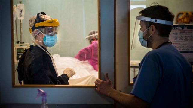 Por el desenso de contagios