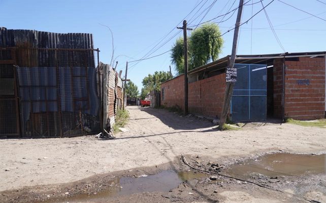 El asesinato se produjo en la noche de este lunes a eso de las 20.30 en la calle 1709 al 7700