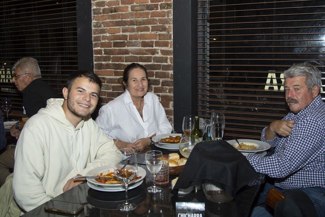 Francisco Bruno, Claudio Tovorovsky y Gabriel Bruno