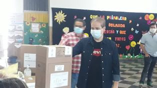 Reelecto. Ezequiel Ruani venció en San José de la Esquina.