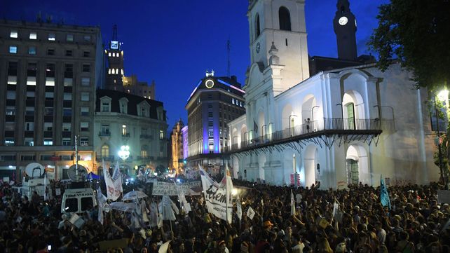Miles de mujeres se concentraron en Buenos Aires