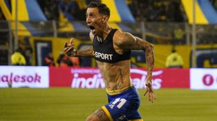 Ángel Di María grita con alma y vida su gol en el clásico. Este sábado es la gran atracción en Junín, donde Central visitará a Sarmiento.
