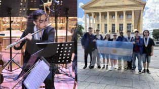 Alumna de la Orquesta Río de los pájaros estuvo en Río de Janeiro