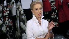 La famosa diseñadora Carolina Herrera. La famosa diseñadora Carolina Herrera.