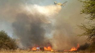 Controlan incendios forestales en Punilla y Cosquín y detienen a dos adolescentes