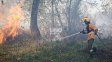 Incendios en islas: son 30 los brigadistas forestales santafesinos que combaten el fuego en Entre Ríos