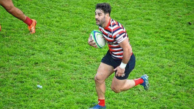 Agustín Foradini es uno de los jugadores más experimentados del plantel de Santa Fe Rugby.