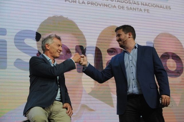 En su momento, Mauricio Macri vino a Rosario a respaldar la lista que encabezaba el precandidato a senador Federico Angelini.