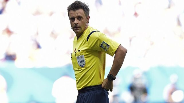 Rizzoli será el árbitro de la final