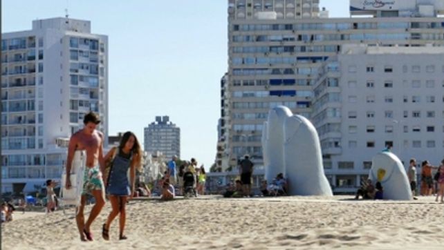 El balneario uruguayo de Punta del Este.