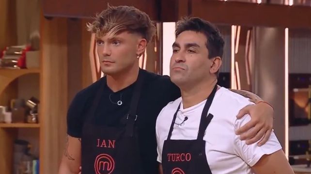 Ian Lucas y el Turco Husaín fueron quienes quedaron al borde de la eliminación en la última gala de MasterChef Celebrity
