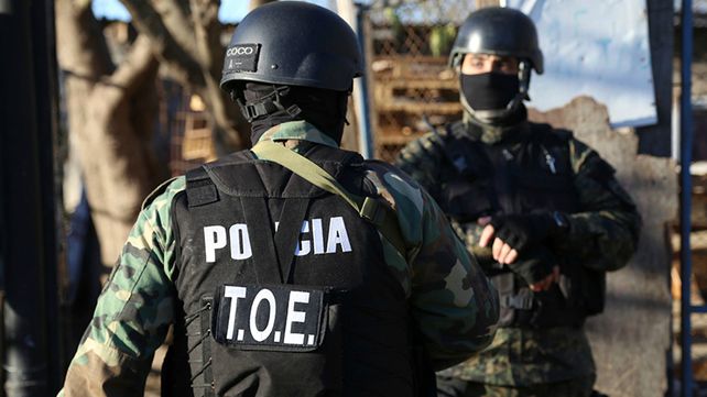Torrisi fue arrestado por personal de la Tropa de Operaciones Especiales (TOE).