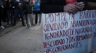 Pompeya alzó su voz y salió a la avenida Gorriti para reclamar por más seguridad para el barrio