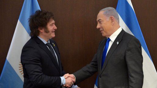 Javier Milei se reunió en Israel con Benjamin Netanyahu