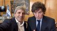 Milei celebró junto a Caputo la desaceleración de la inflación mayorista: Vamos Toto, viva la libertad