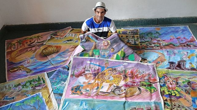 Estilo. “La constante en mi obra es la experimentación con el color.”