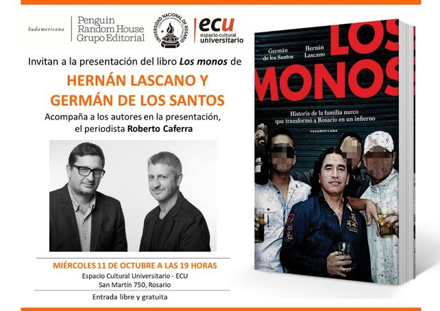 El libro de Los Monos va por la tercera edición y es presentado hoy en el ECU