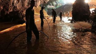 Volverán a intentar el rescate de los chicos pese a los peligros