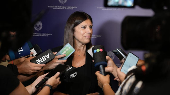 Clara García fue reelecta como presidenta de la Cámara de Diputados de Santa Fe
