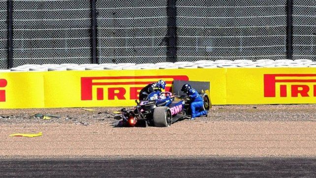 Alpine explicó cuál fue el error que cometió Doohan antes del choque