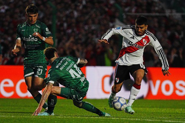 River empató de visitante en un partido pendiente de la fecha 11.
