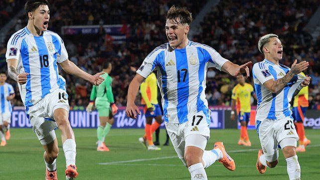 Argentina le ganó a Colombia y jugará la final del Mundial Sub 20 tras 18 años