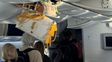 un avion de lufthansa que salio de ezeiza sufrio severas turbulencias: al menos 11 heridos